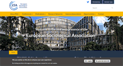 Desktop Screenshot of europeansociology.org